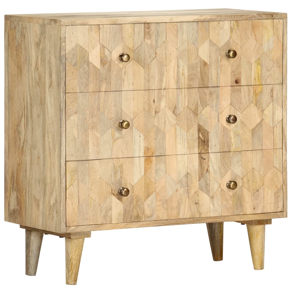 Drawer Cabinet Solid Mango Wood