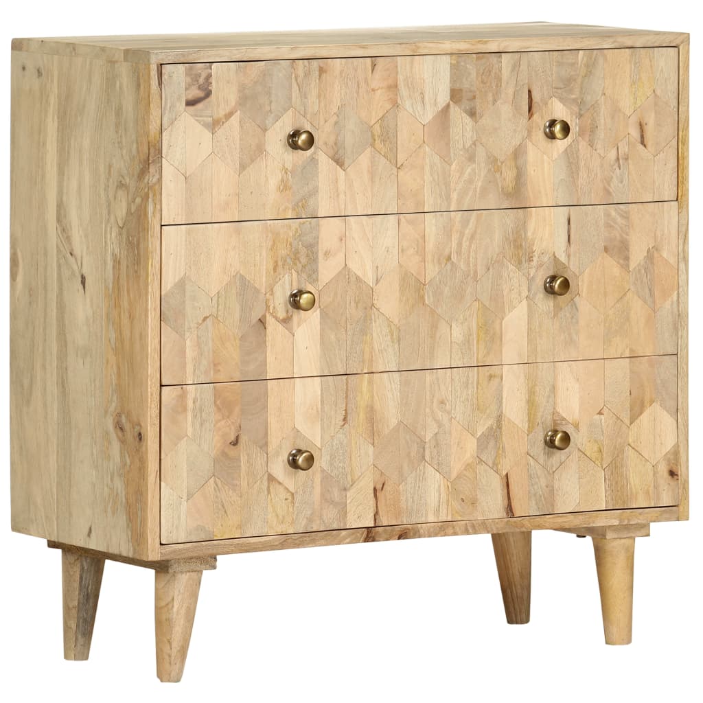 Drawer Cabinet Solid Mango Wood