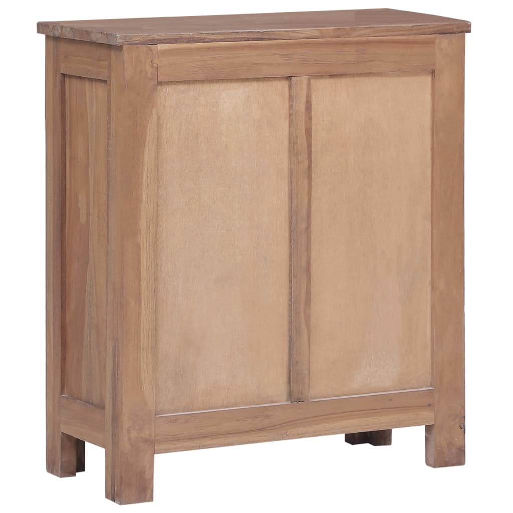 Sideboard 65X30X75 Cm Solid Teak Wood