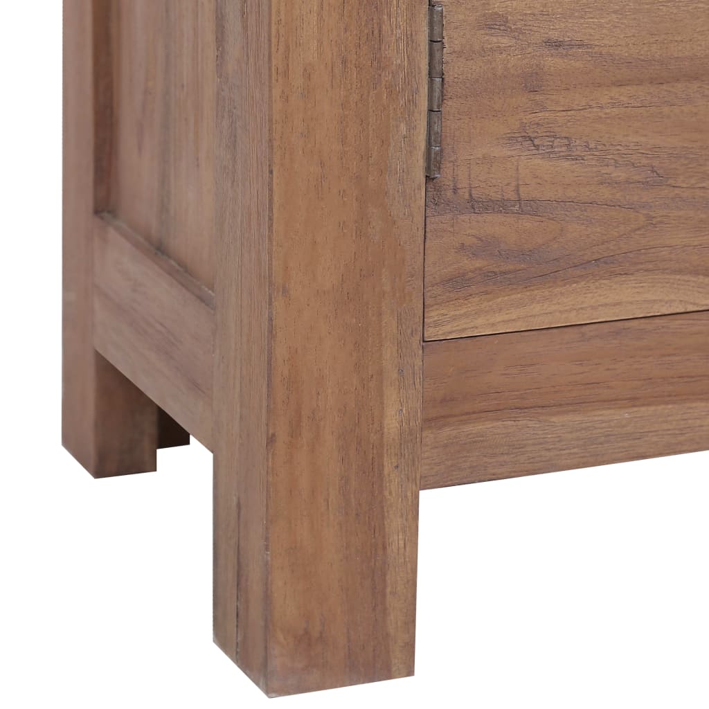 Sideboard 65X30X75 Cm Solid Teak Wood