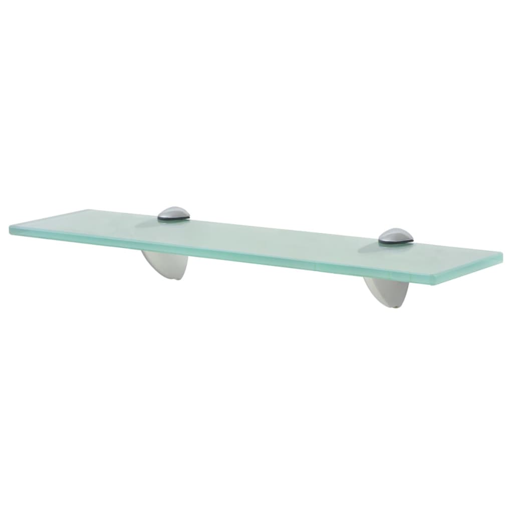 Floating Shelves 2 pcs Glass 40x10 cm 8 mm