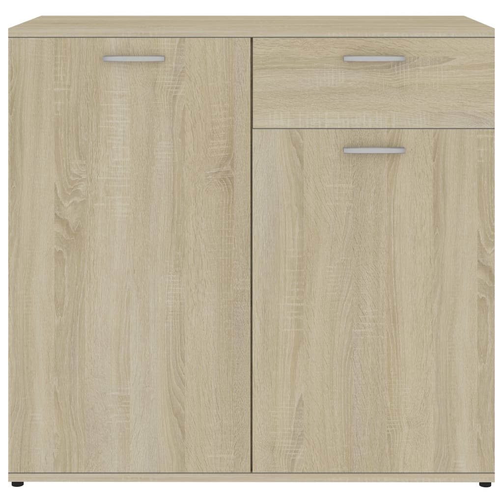 Sideboard Sonoma Oak 80x36x75 cm Engineered Wood