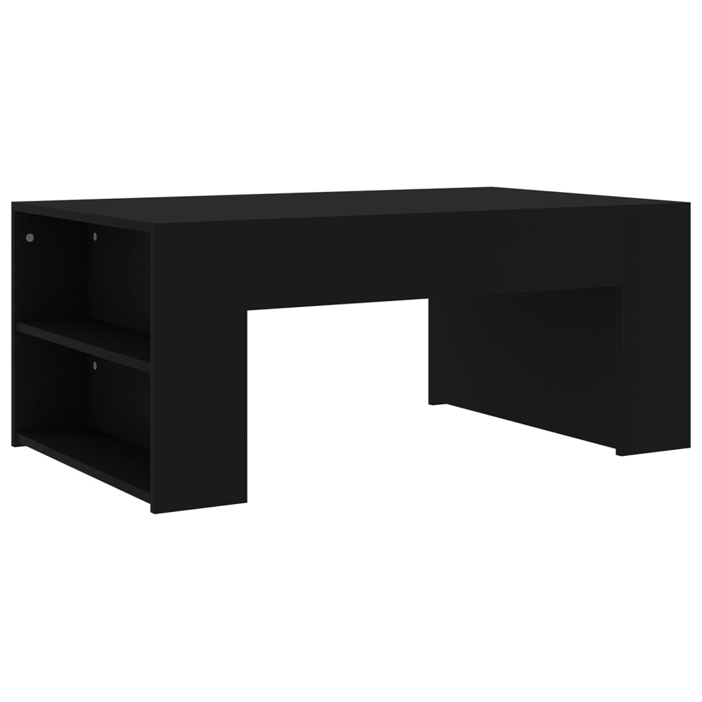 Coffee Table Black 100x60x42 cm Engineered Wood