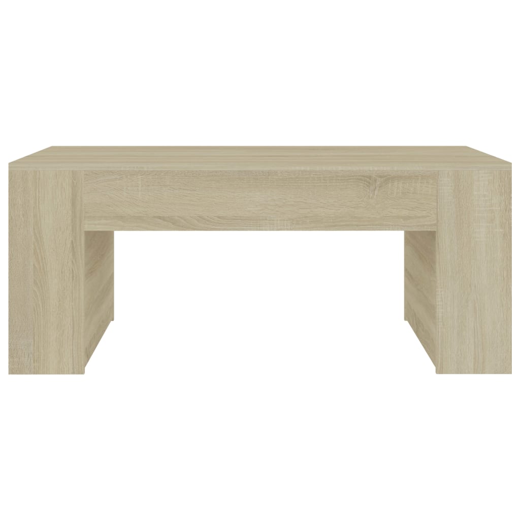 Coffee Table Sonoma Oak 100x60x42 cm Engineered Wood