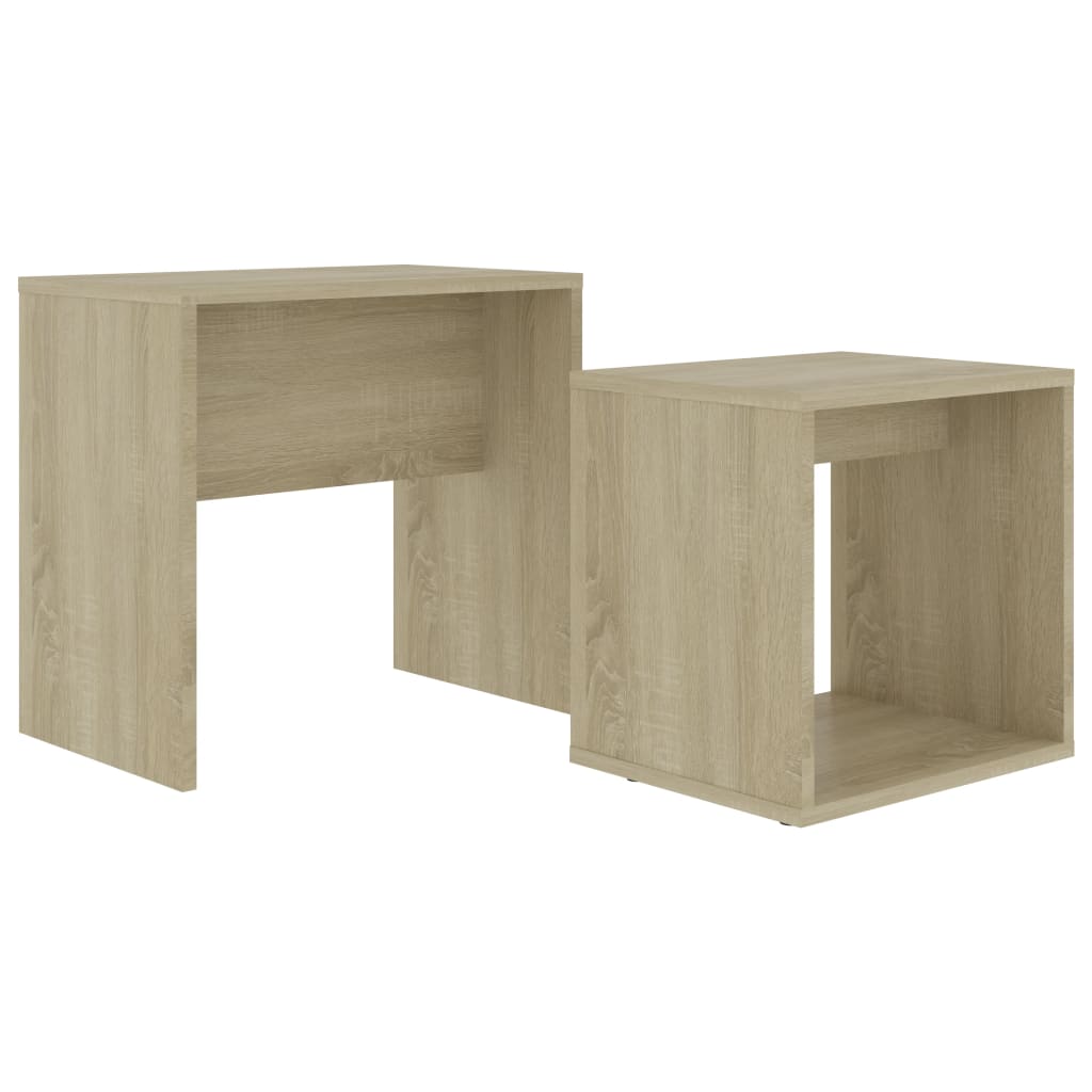 Coffee Table Set 48X30X45 Cm Engineered Wood