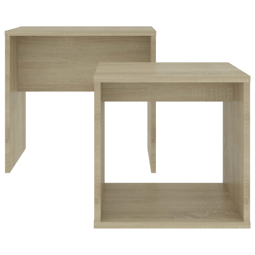 Coffee Table Set 48X30X45 Cm Engineered Wood