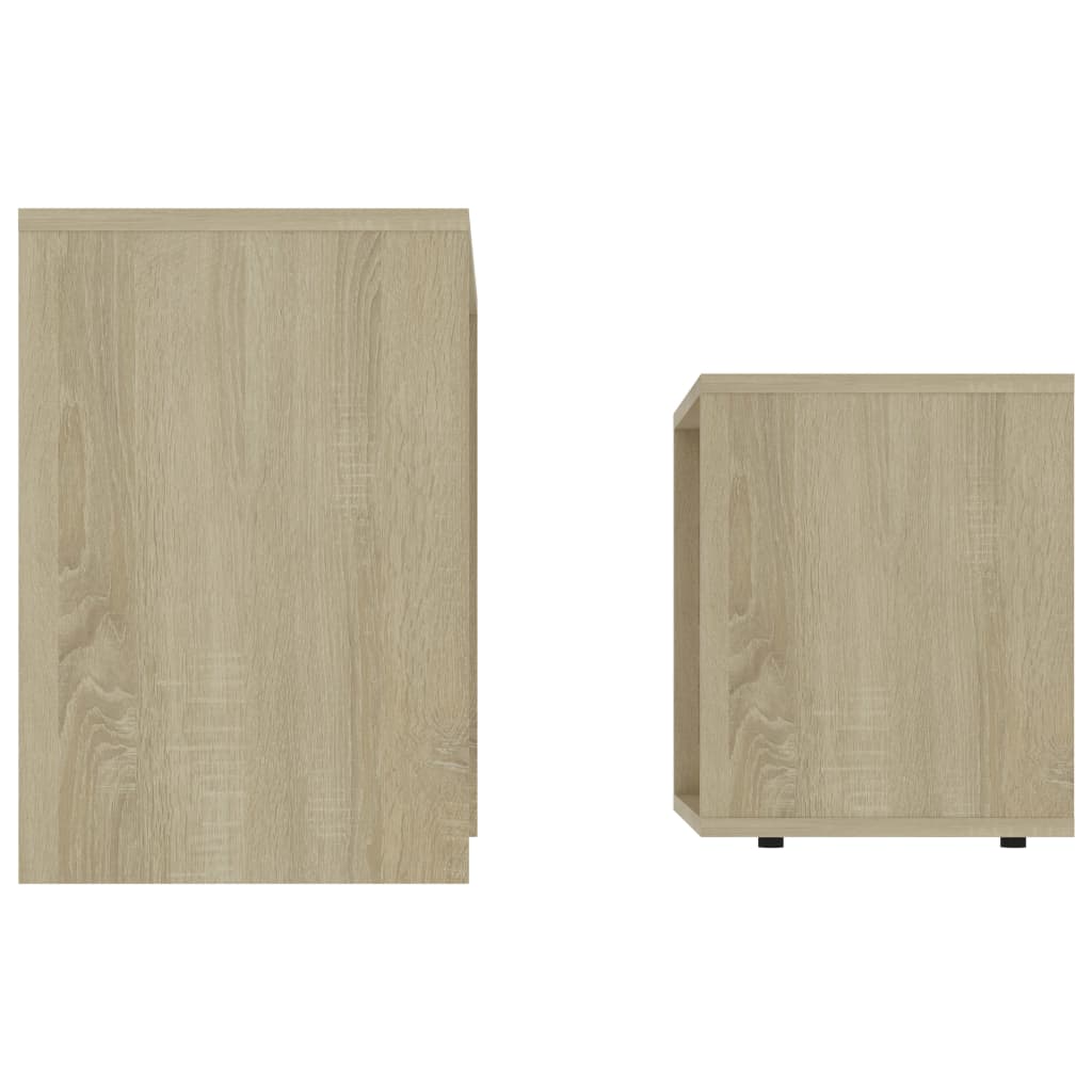 Coffee Table Set 48X30X45 Cm Engineered Wood