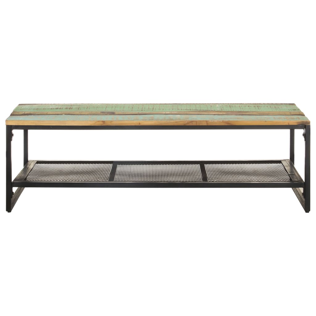 Coffee Table 110x60x35 cm Solid Reclaimed Wood