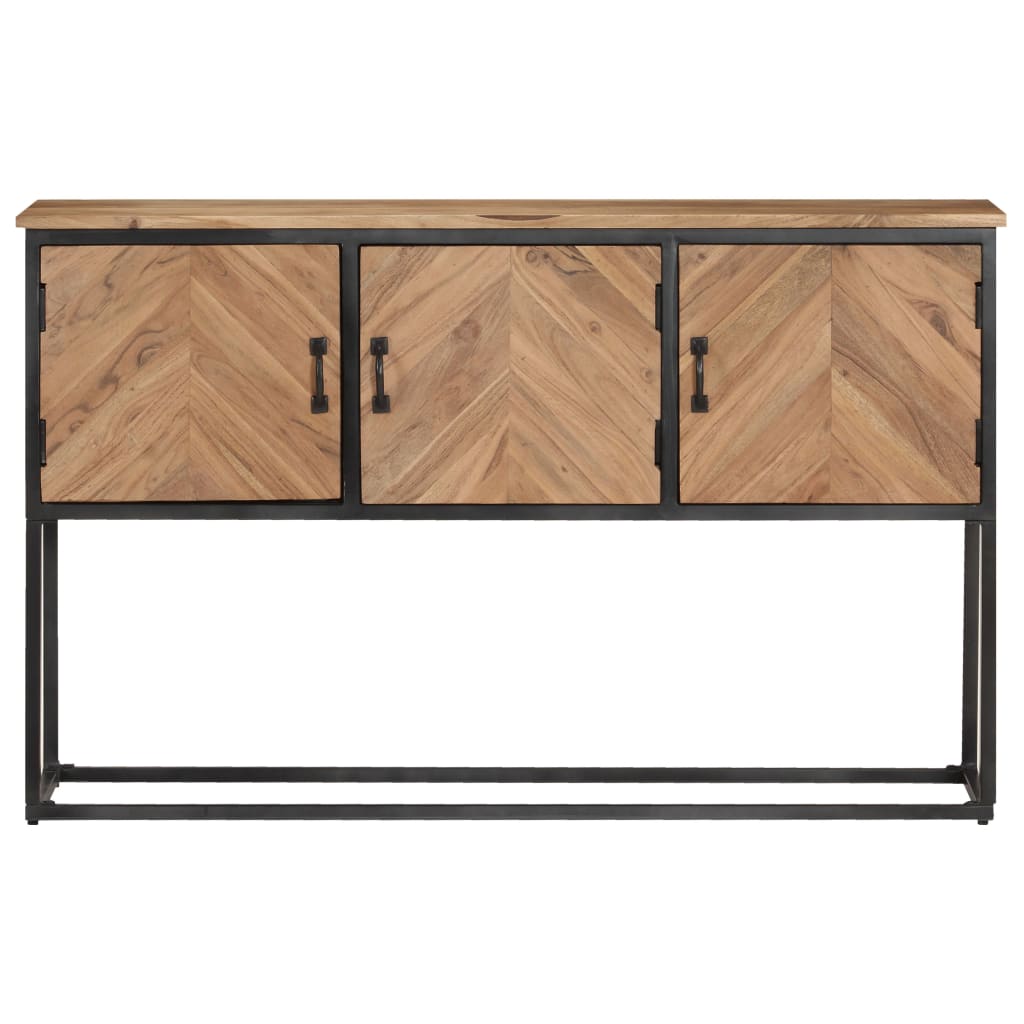 Sideboard 120X30X75 Cm Solid Acacia Wood