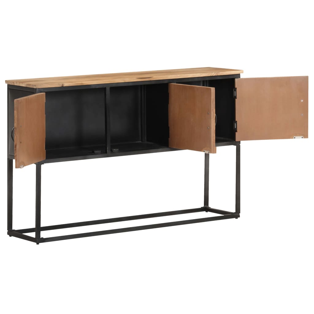 Sideboard 120X30X75 Cm Solid Acacia Wood