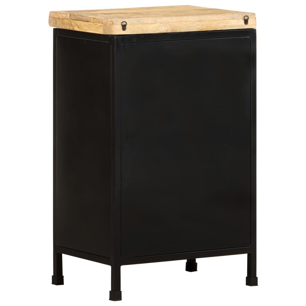 Sideboard 47X35X76 Cm Rough Mango Wood