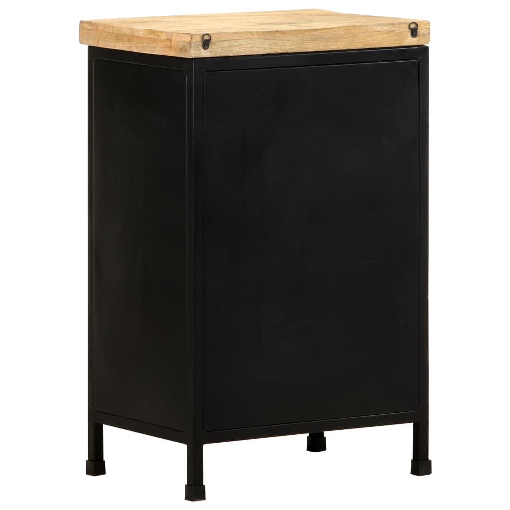 Sideboard 47X35X76 Cm Rough Mango Wood