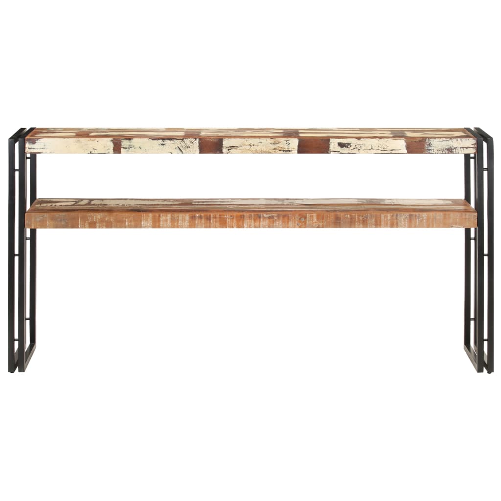 Console Table 150x30x75 cm Solid Reclaimed Wood