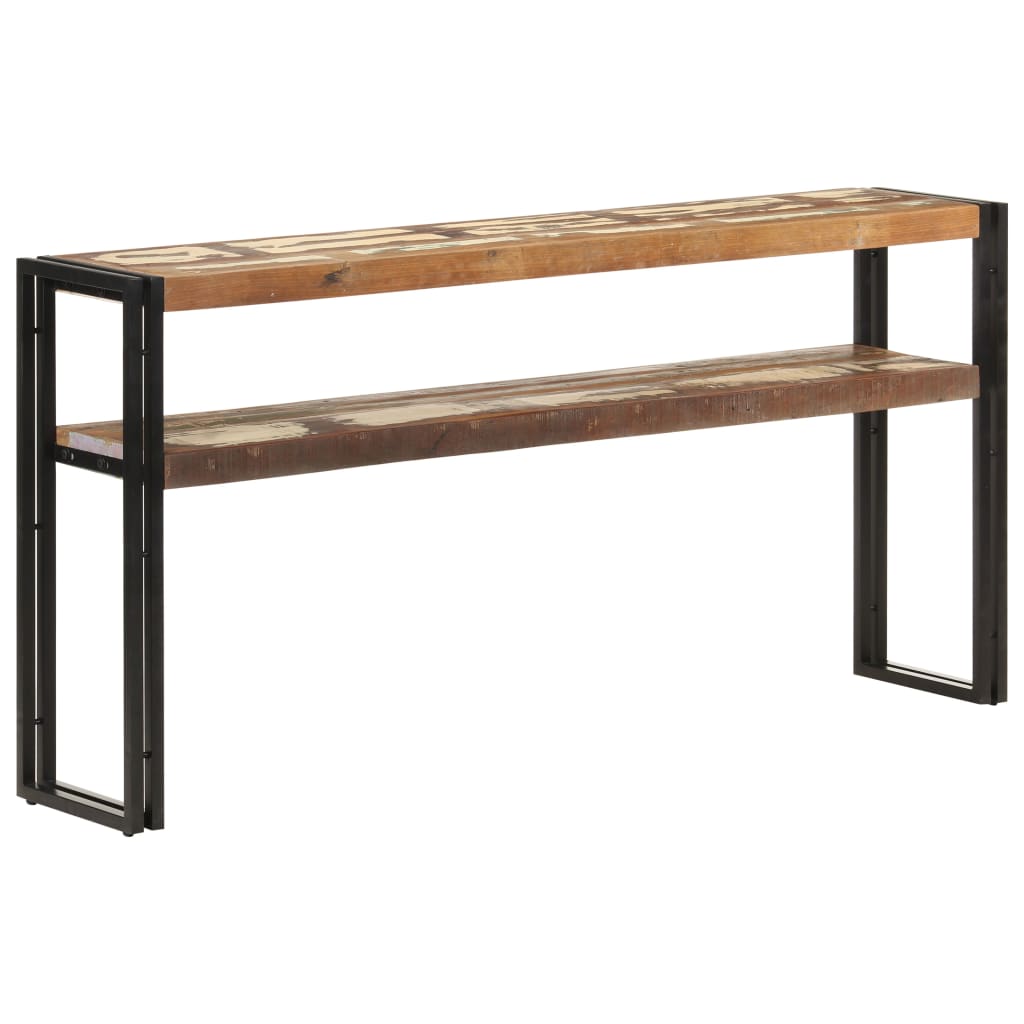 Console Table 150x30x75 cm Solid Reclaimed Wood