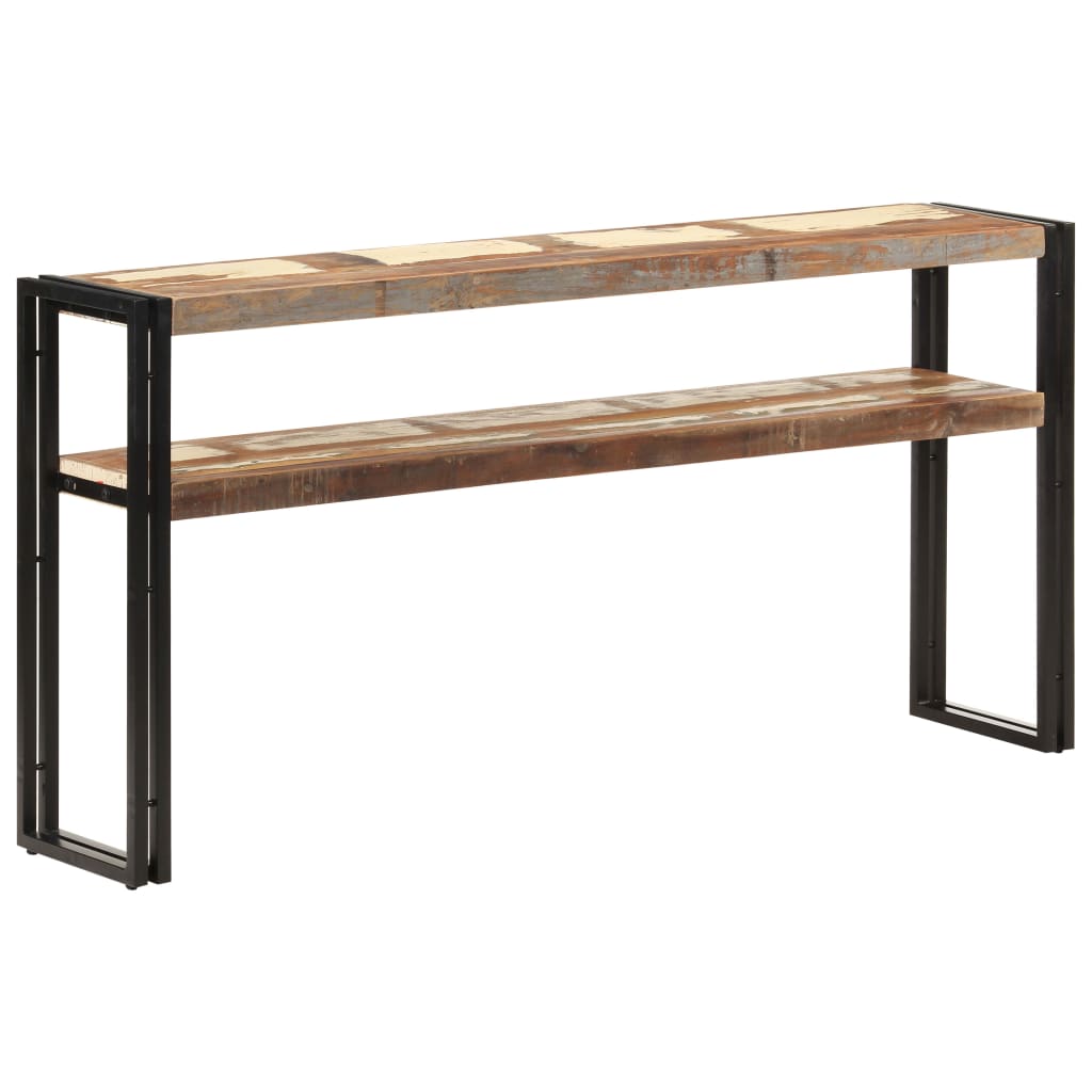 Console Table 150x30x75 cm Solid Reclaimed Wood