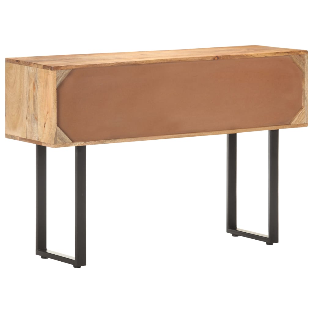 Sideboard 116X35X75 Cm Solid Mango Wood