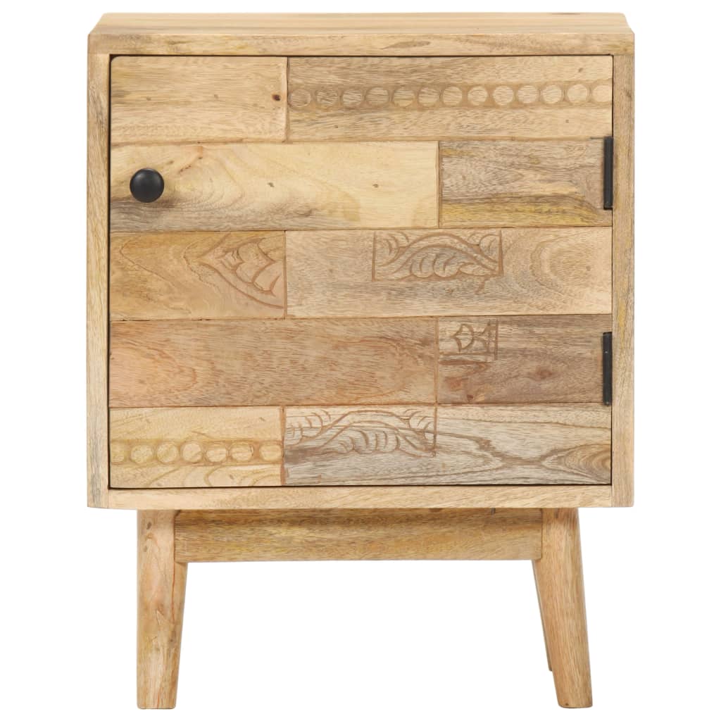 Bedside Cabinet 40x30x50 cm Solid Mango Wood