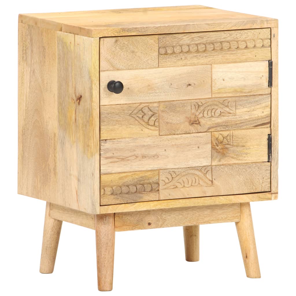 Bedside Cabinet 40x30x50 cm Solid Mango Wood