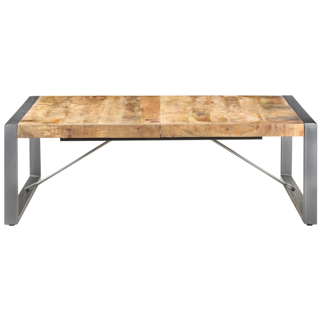 Coffee Table 120x120x40 cm Solid Wood Mango