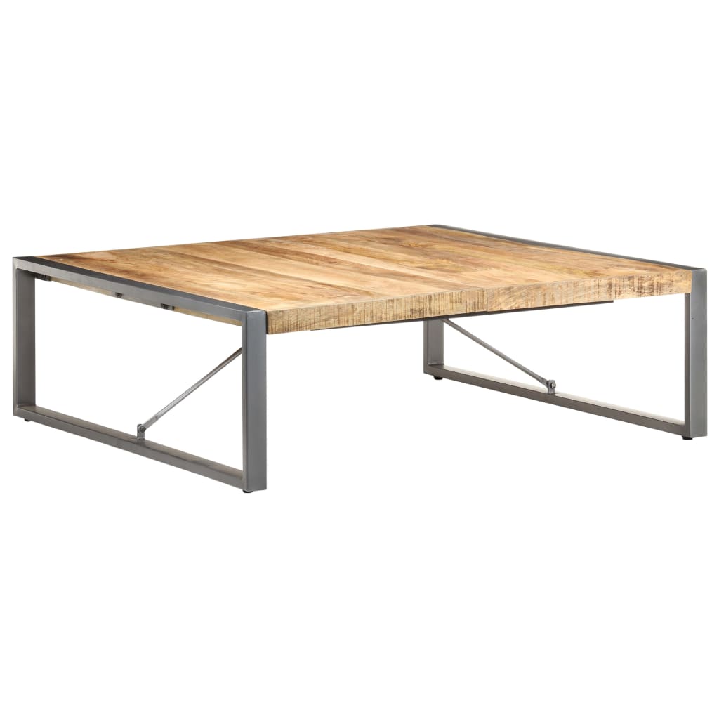 Coffee Table 120x120x40 cm Solid Wood Mango