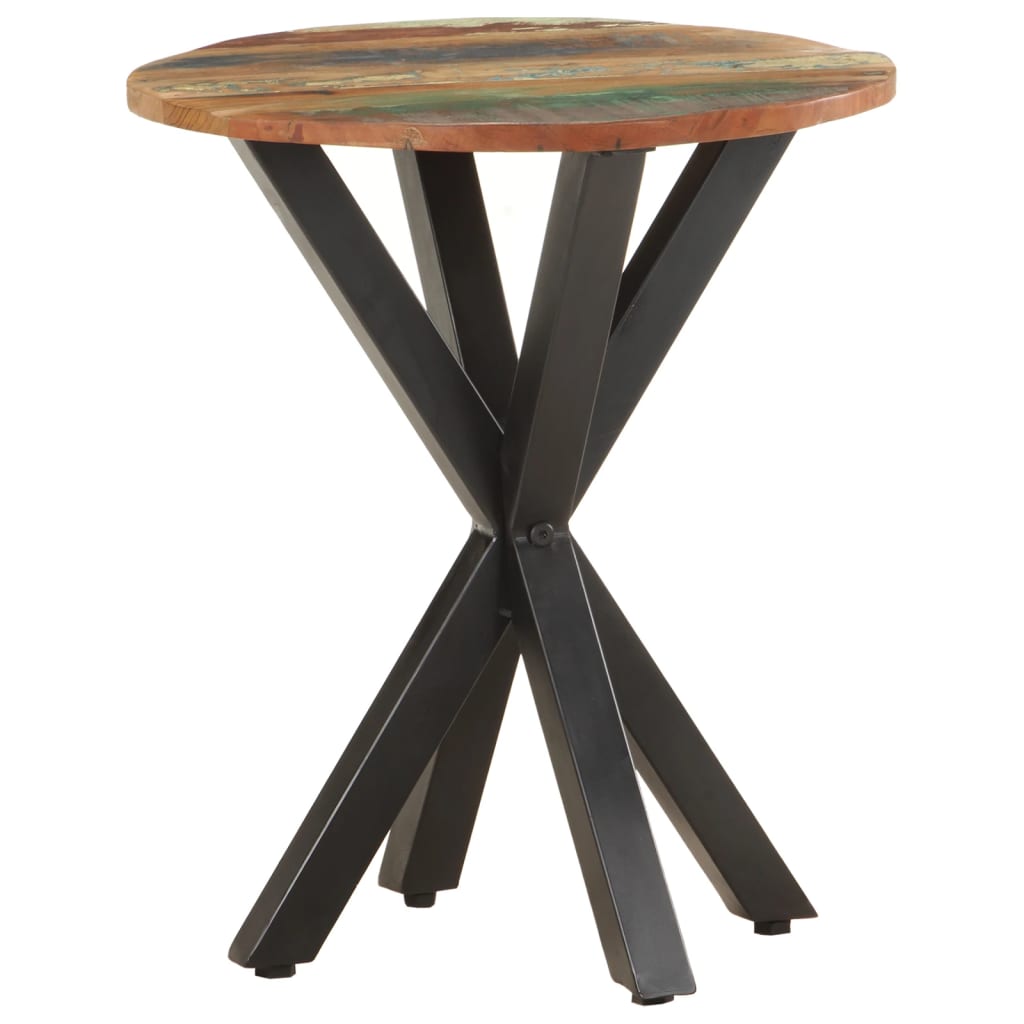 Side Table 48x48x56 cm Solid Reclaimed Wood