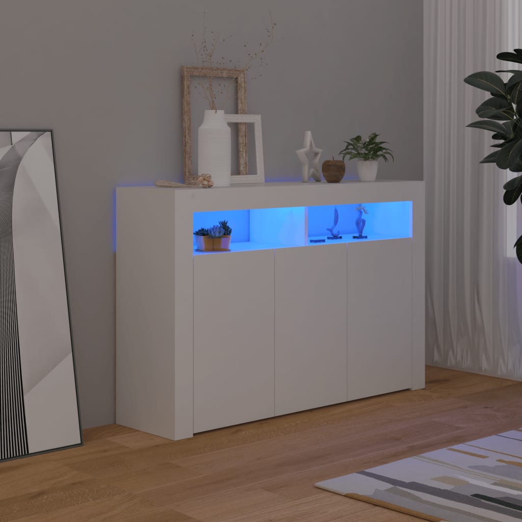 Sideboard With Led Lights