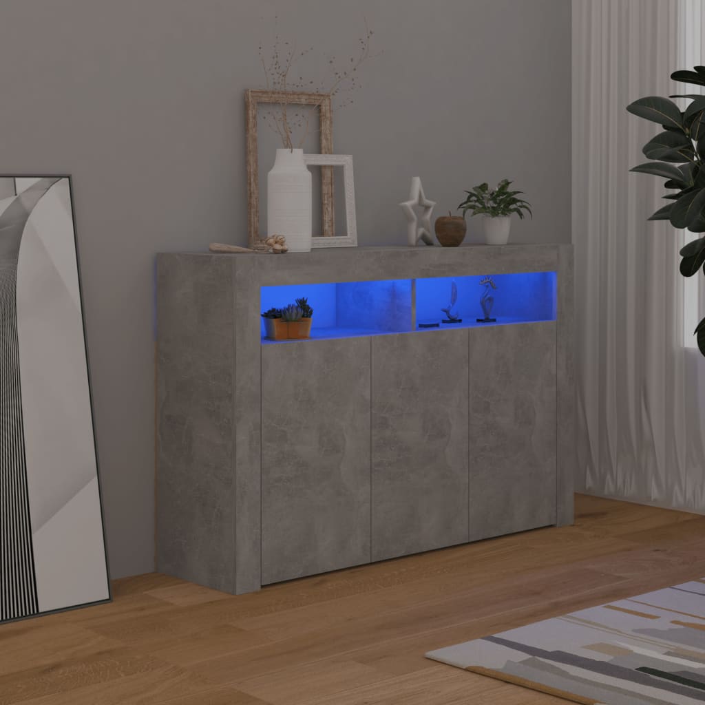 Sideboard With Led Lights