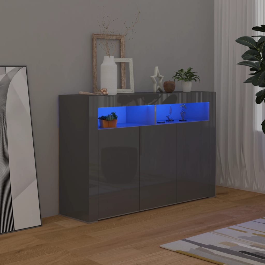 Sideboard With Led Lights