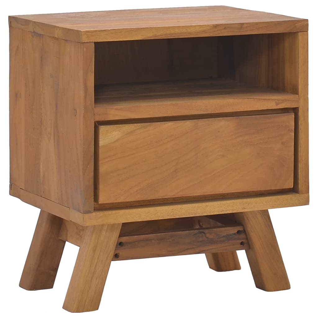 Bedside Cabinet 40x30x45 cm Solid Teak Wood