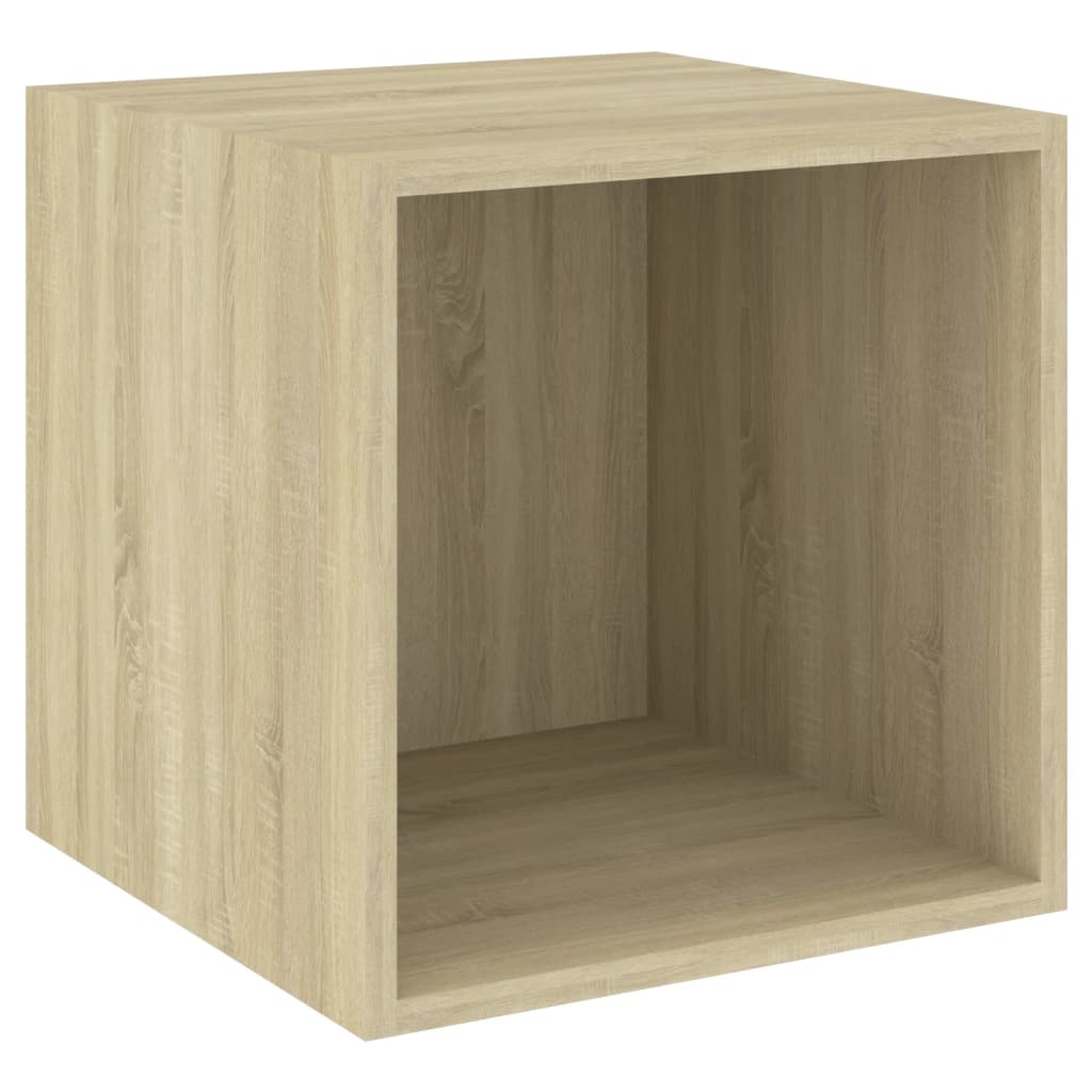 Wall Cabinet Sonoma Oak 37x37x37 cm Engineered Wood