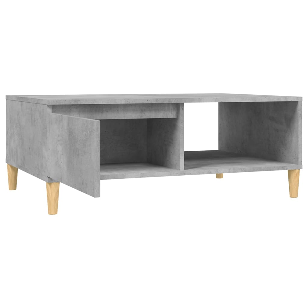 Coffee Table Concrete Grey 90x60x35 cm Engineered Wood