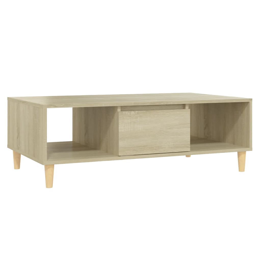 Coffee Table Sonoma Oak 103.5x60x35 cm Engineered Wood