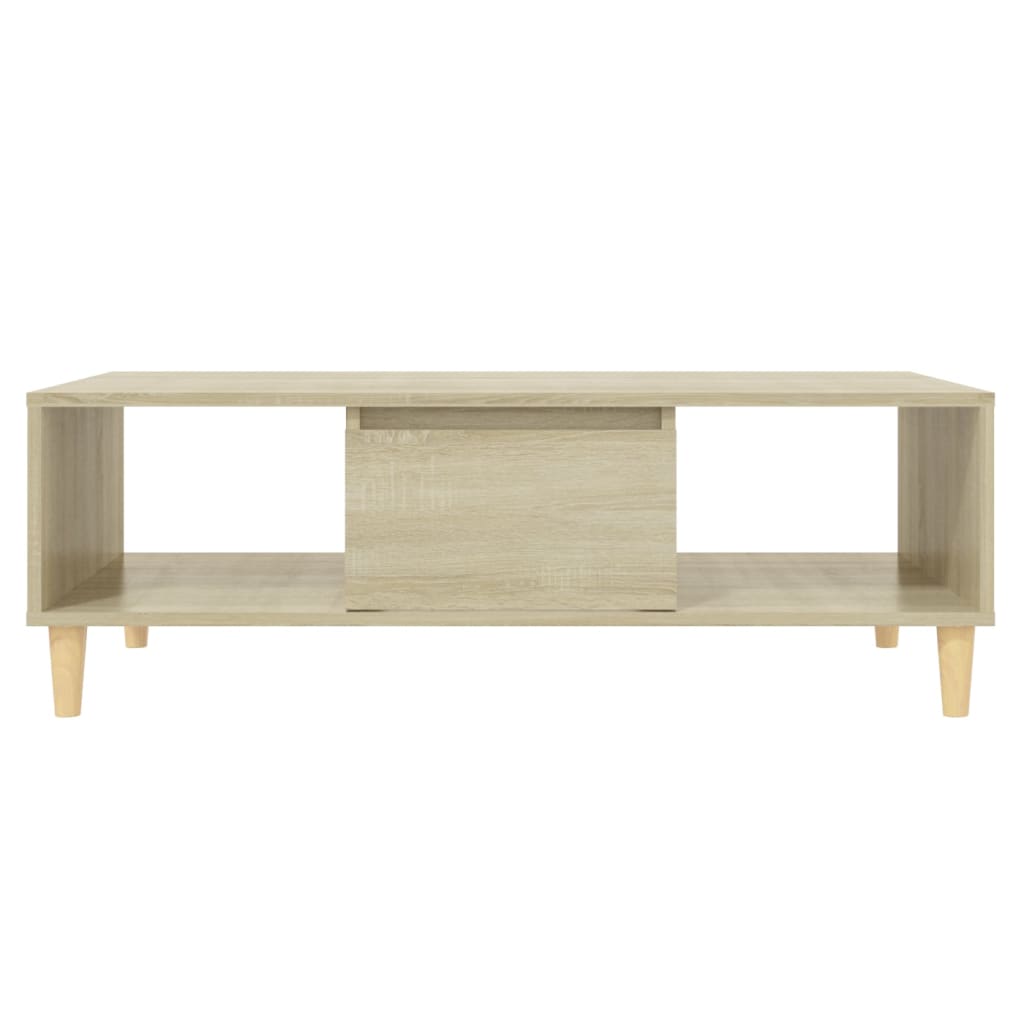 Coffee Table Sonoma Oak 103.5x60x35 cm Engineered Wood