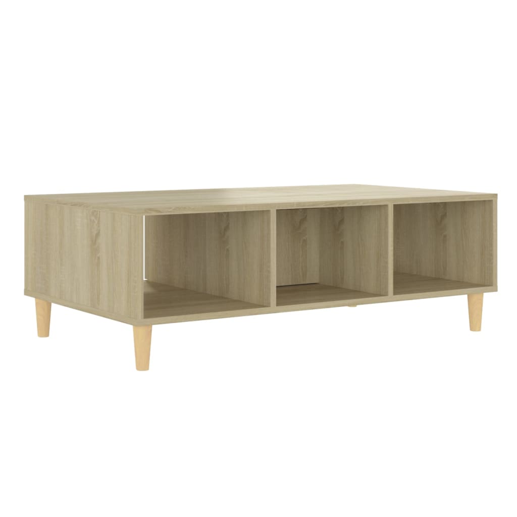 Coffee Table Sonoma Oak 103.5x60x35 cm Engineered Wood