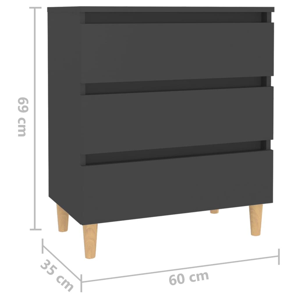 Sideboard 60X35X69 Cm Engineered Wood