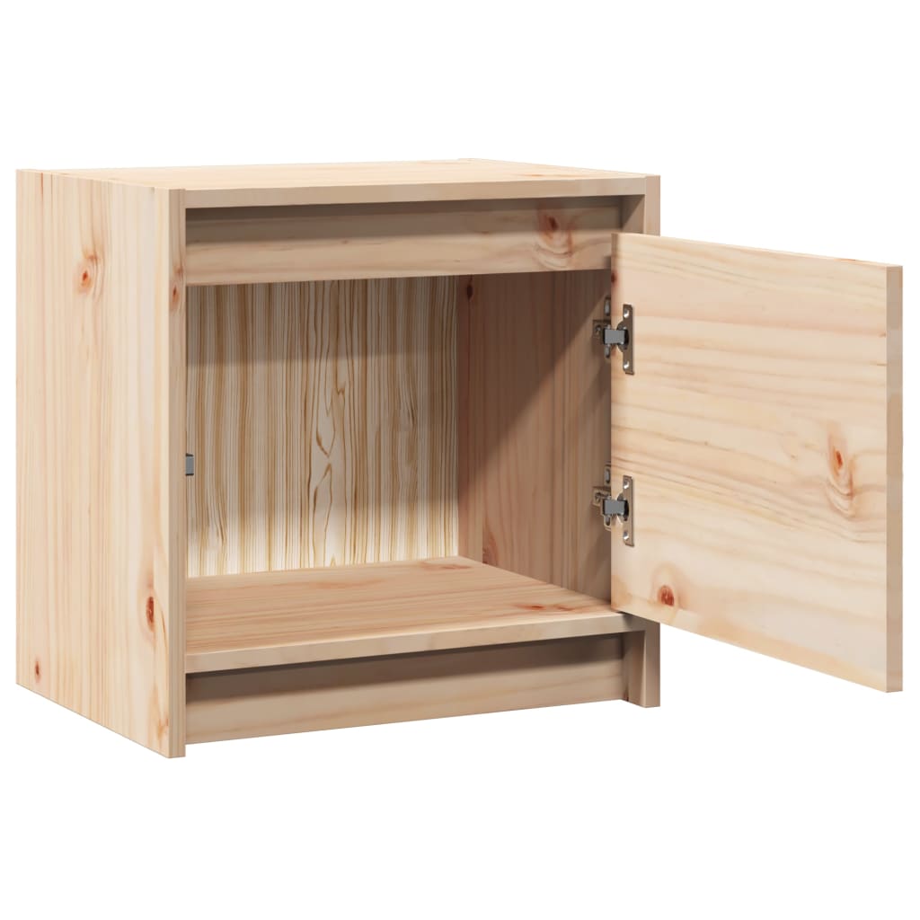 Bedside Cabinets 2 pcs 40x30.5x40 cm Solid Pinewood