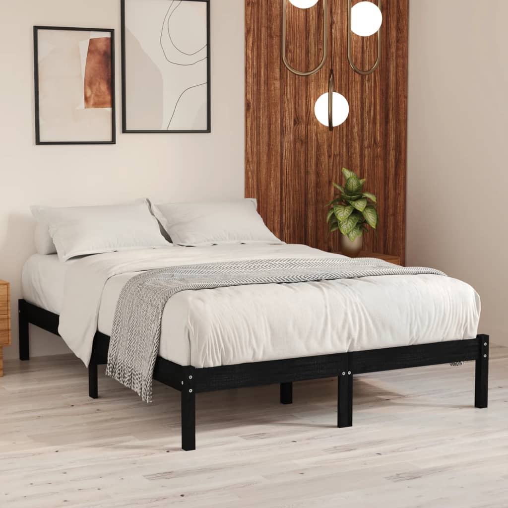 Bed Frame Solid Wood 92X187 Cm Single Size