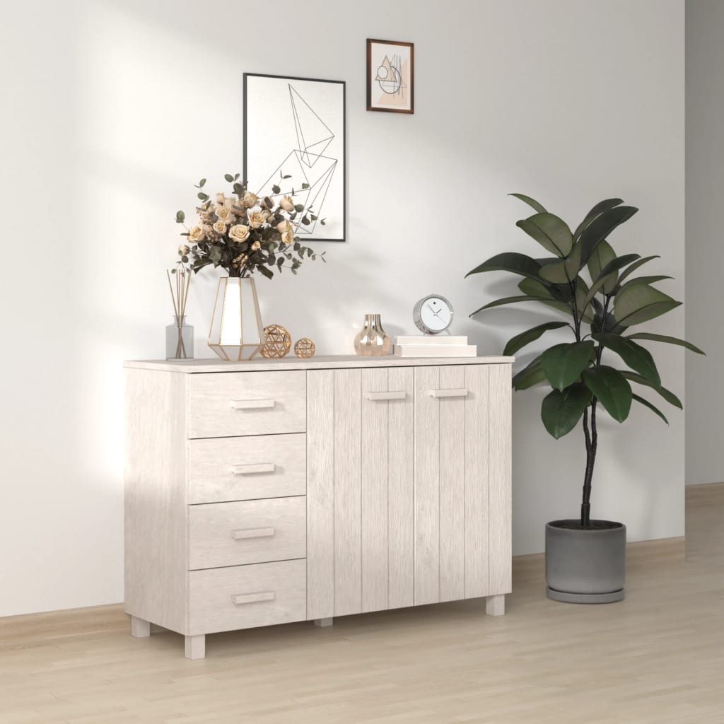 Sideboard &quot;Hamar&quot; 3X40X80 Cm Solid Wood Pine