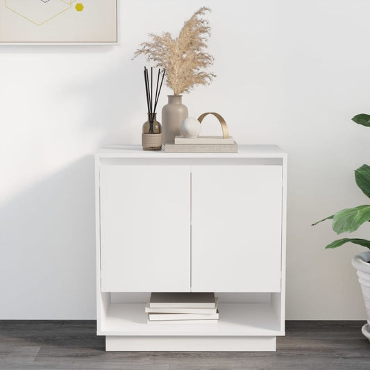 Sideboard White 70x41x75 cm Engineered Wood