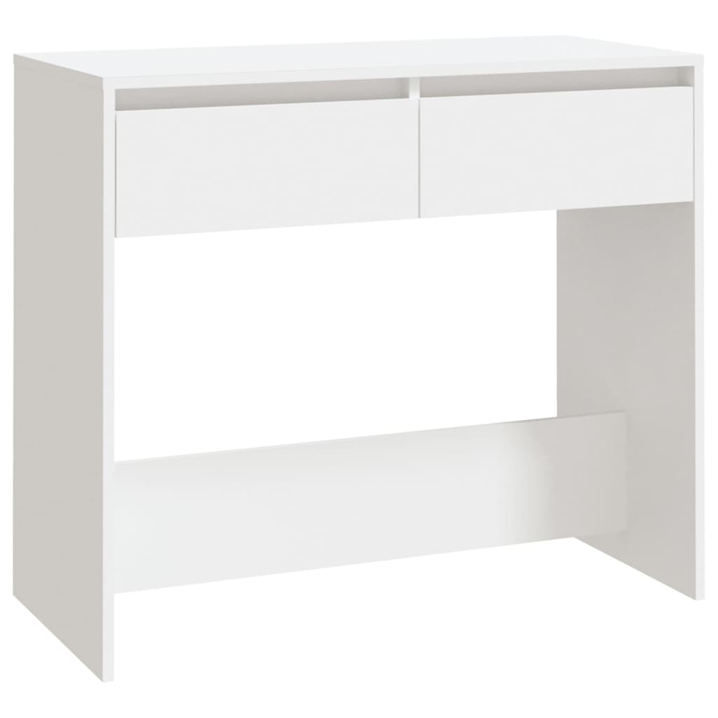 Console Table White 89X41X76.5 Cm Engineered Wood