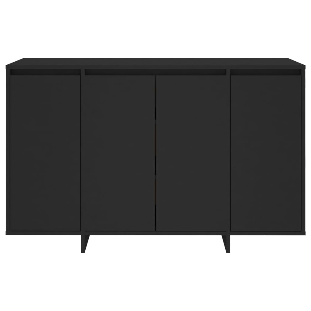 Sideboard Black 120x41x75 cm Engineered Wood