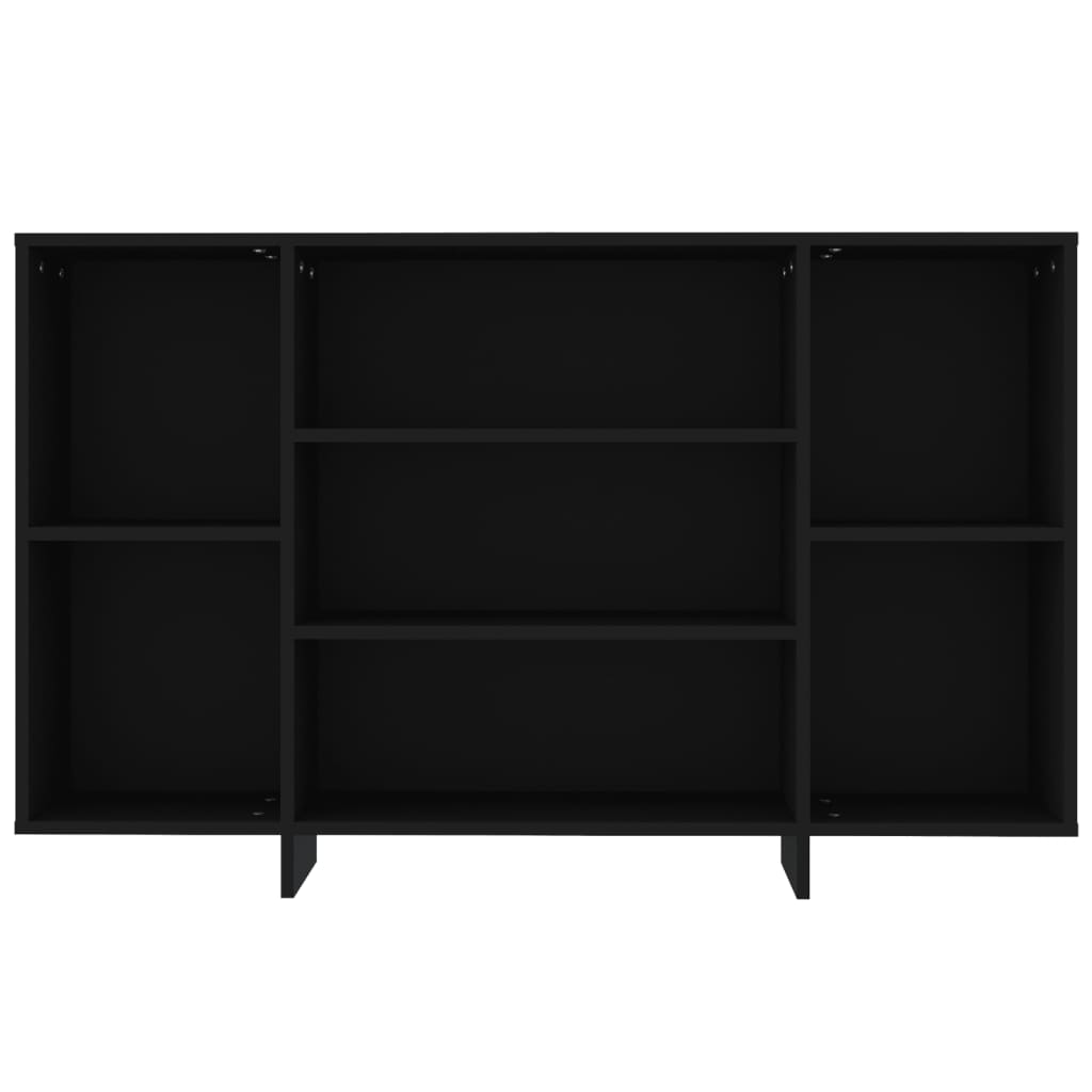 Sideboard Black 120x30x75 cm Engineered Wood