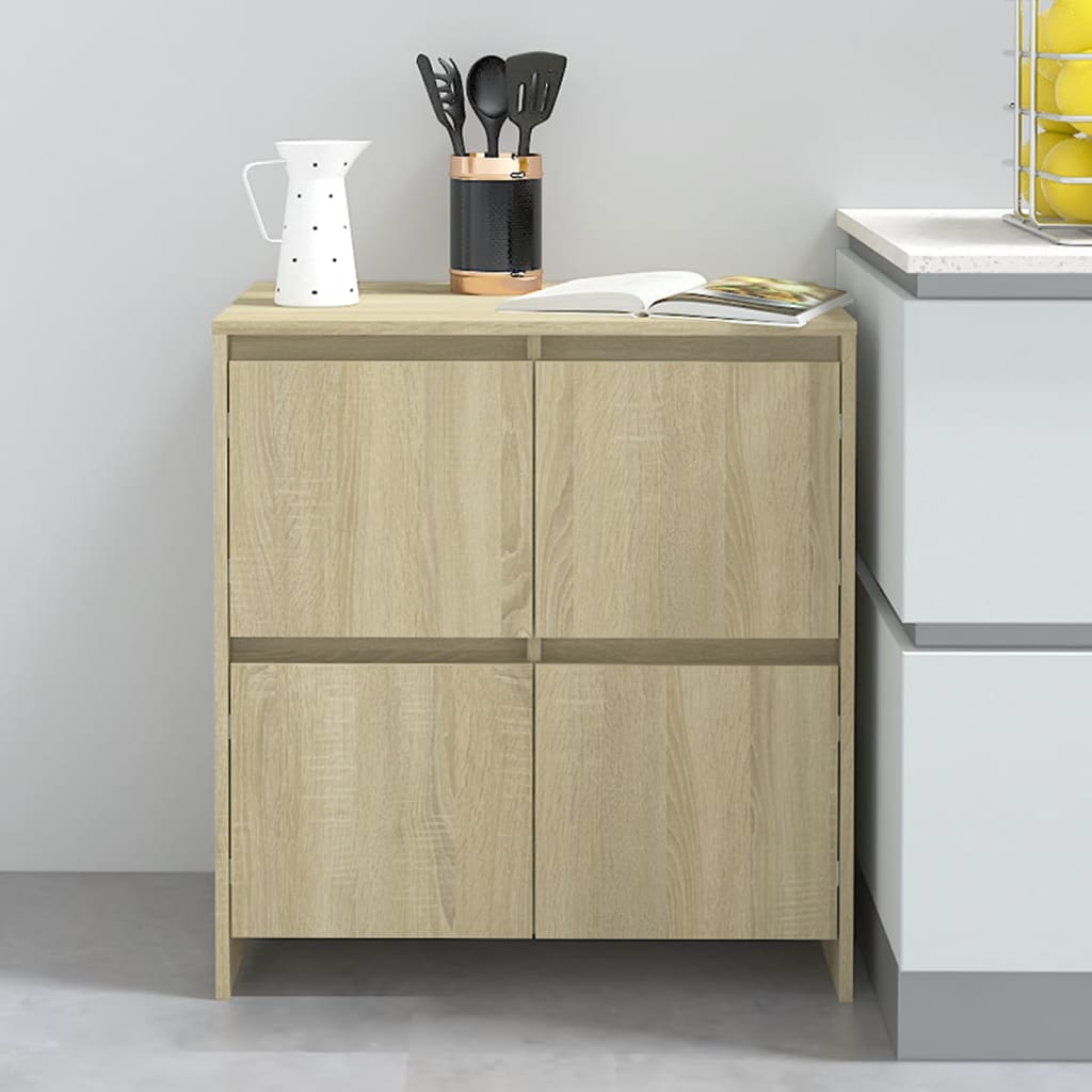 Sideboard 70X4X75 Cm Engineered Wood