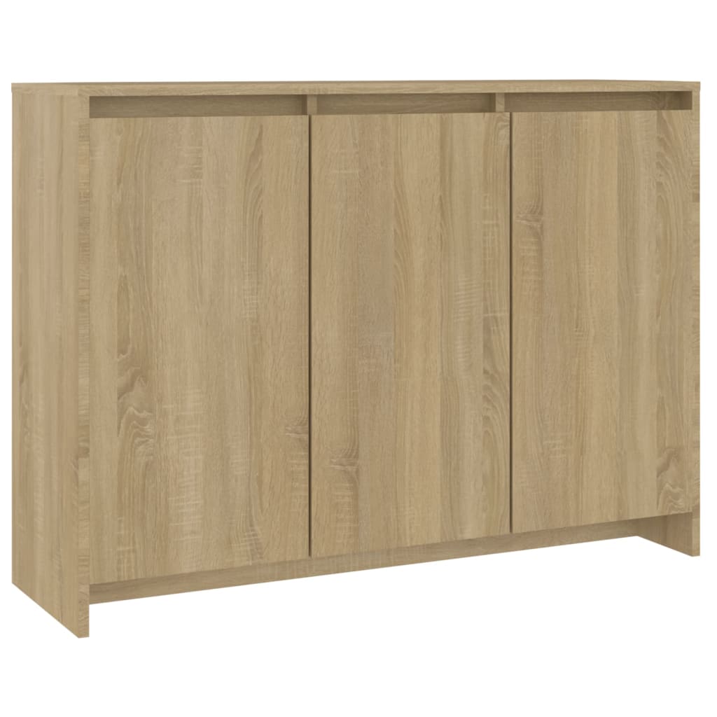 Sideboard Sonoma Oak 102X33X75 Cm Engineered Wood