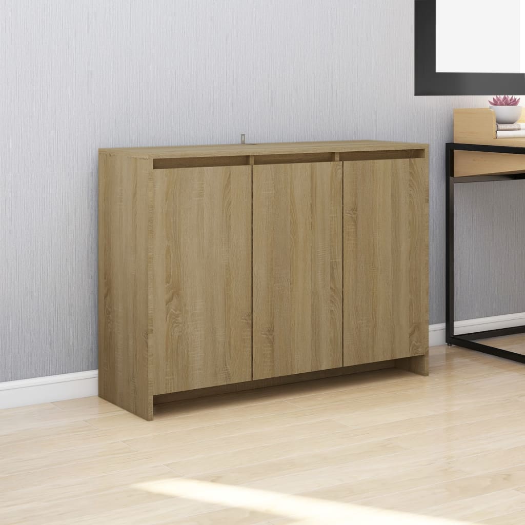 Sideboard 02X33X75 Cm Engineered Wood