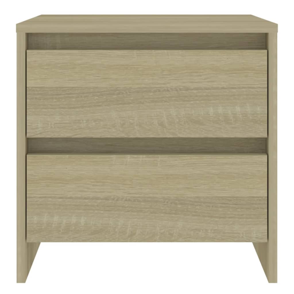 Bedside Cabinet Sonoma Oak 45x34.5x44.5 cm Engineered Wood