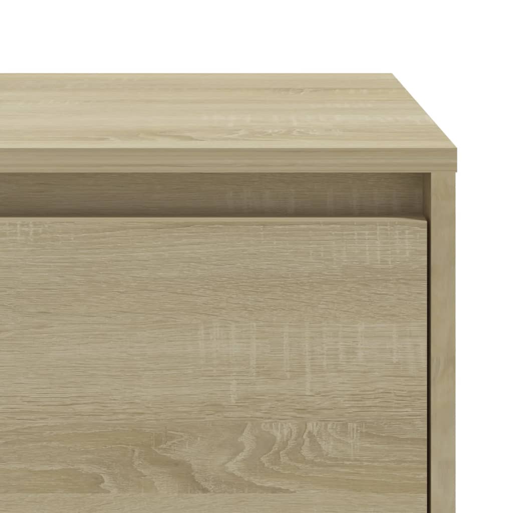 Bedside Cabinet Sonoma Oak 45x34x44.5 cm Engineered Wood