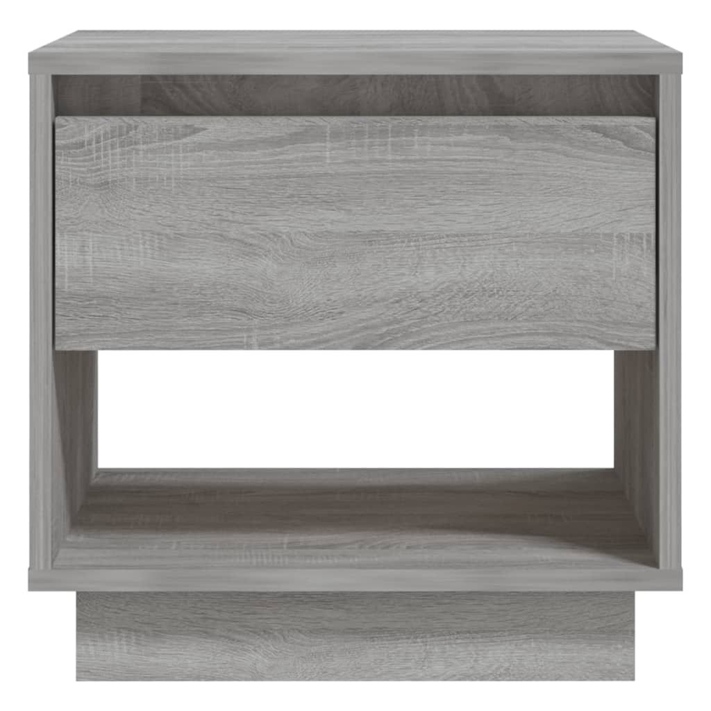 Bedside Cabinets 2 pcs Grey Sonoma 45x34x44 cm Engineered Wood