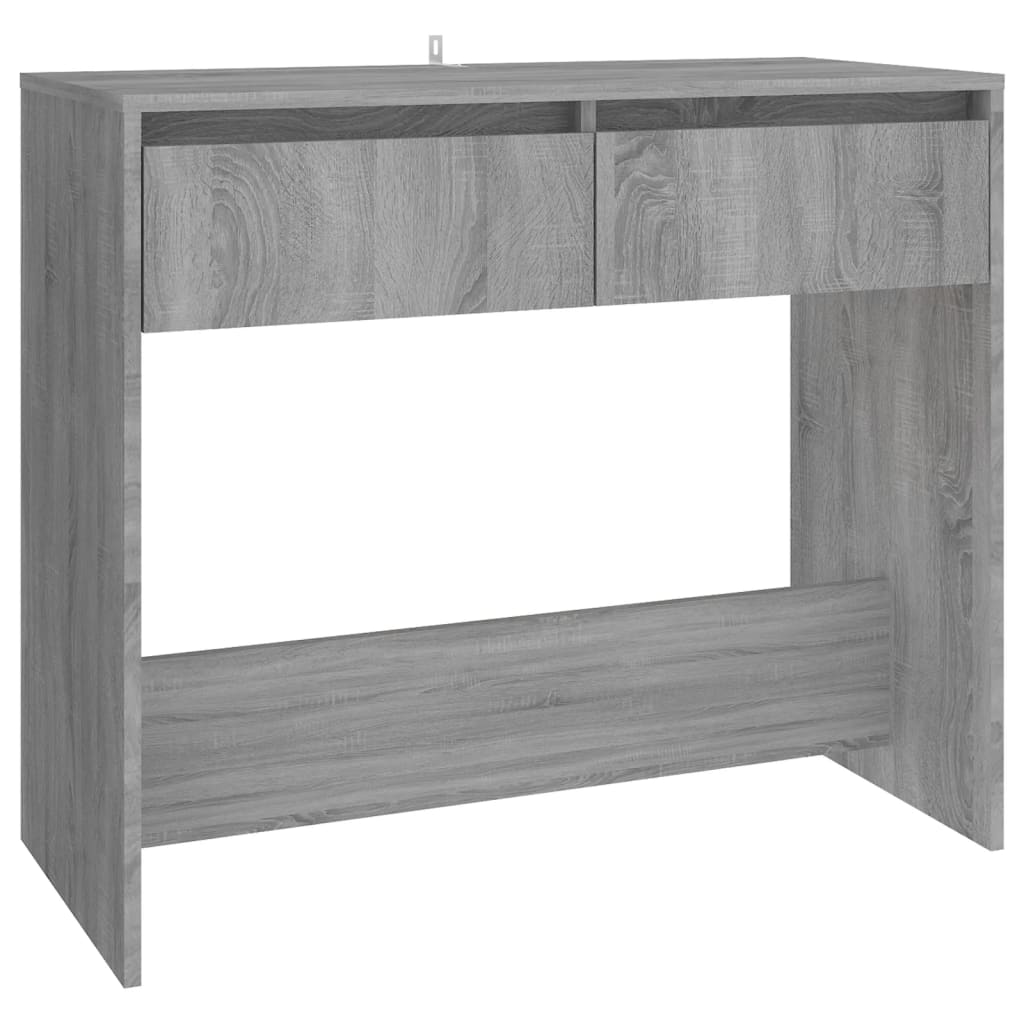 Console Table Grey Sonoma 89x41x76.5 cm Engineered Wood