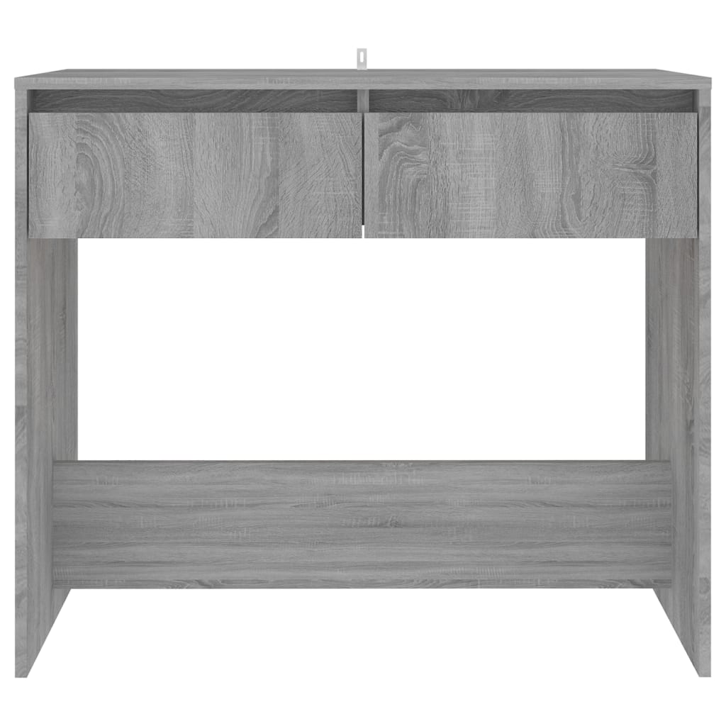 Console Table Grey Sonoma 89x41x76.5 cm Engineered Wood